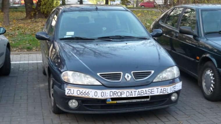 sql injection plate