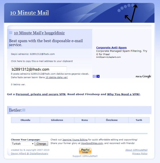 10 Minute Mail
