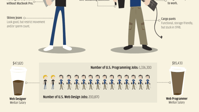 Web Designers vs Web Developers