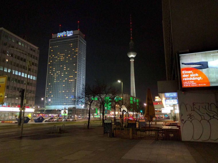 Berlin Alexanderplatz Night